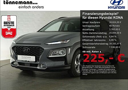 Hyundai Kona HEV TREND DCT+RÜCKFAHRKAMERA+SITZ-/LENKRADHEIZUNG+
