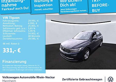 VW Tiguan Volkswagen 2.0 TDI Life DSG 4Motion Navi AHK Kamera