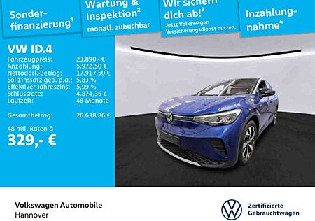 VW ID.4 gebraucht kaufen VW ID.4 Volkswagen Pro Performance 1st AHK Kamera ACC Navi PDC