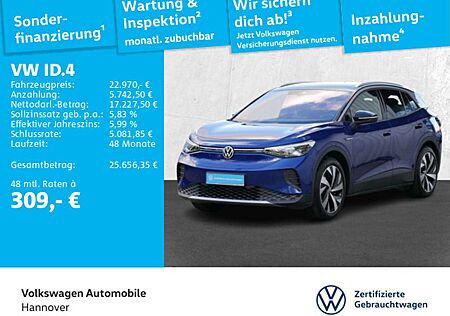 VW ID.4 Volkswagen Pro Performance 1st AHK Kamera ACC Navi PDC