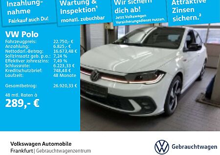 VW Polo Volkswagen 2.0 TSI DSG GTI FrontAssist IQ.Light DAB+