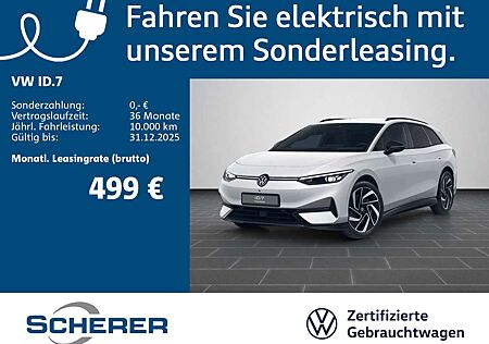 VW ID.7 Volkswagen Tourer Pro 77 kWh | 5J Garantie | 20" | 360