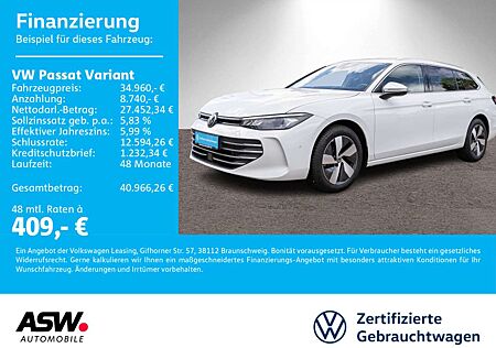 VW Passat Variant Volkswagen Business 2.0TDI DSG LED Navi AHK