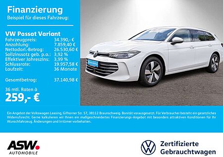 VW Passat Variant Volkswagen Business 2.0TDI DSG LED Navi AHK