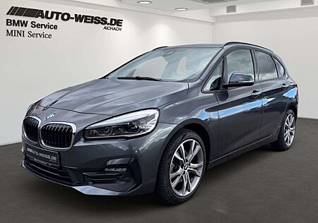BMW 218 Active Tourer iA SPORT+LEDER+HUD+PANO+AHK+SHZ+MFL