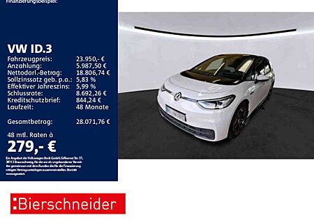 VW ID.3 Volkswagen Pro Perf Max ACC PANO MATRIX HuD CAM