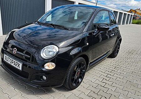 Fiat 500 S schwarz/Leder schwarz