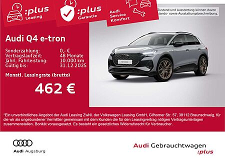 Audi Q4 e-tron 45 *2x S line*MATRIX*AHK*NAVI*8-fach*