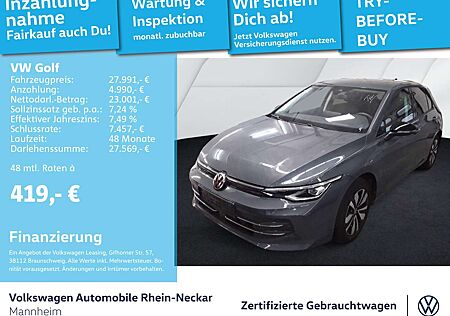 VW Golf Volkswagen VIII 1.5 eTSI GOAL DSG Navi AHK Kamera uvm