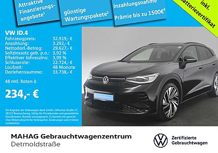 VW ID.4 Volkswagen GTX 4mot. WärmePumpe NaviPro MatrixLED Pano