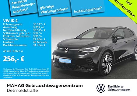 VW ID.4 Volkswagen GTX 4mot. WärmePumpe NaviPro MatrixLED Pano