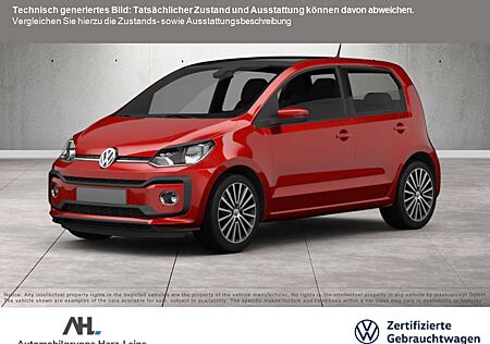 VW Up gebraucht kaufen VW Up Volkswagen ! 1.0 Black Style Klima Tempomat PDC hinten RFK SHZ