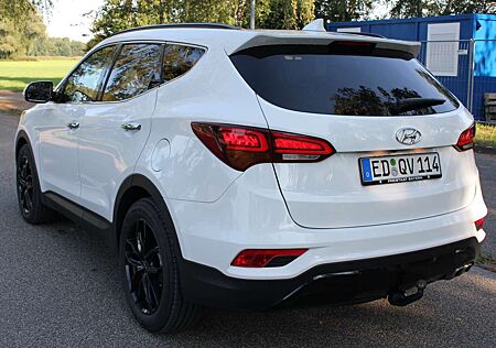 Hyundai Santa Fe blue 2.2 CRDI 4WD Automatik Premium