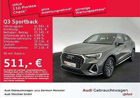 Audi Q3 45 TFSI e S tronic S line Pano/Virt
