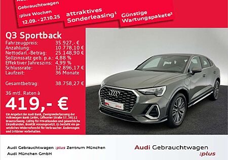 Audi Q3 45 TFSI e S tronic S line Pano/Virt