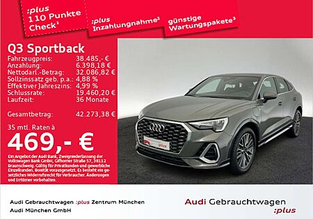 Audi Q3 45 TFSI e S tronic S line Pano/Virt