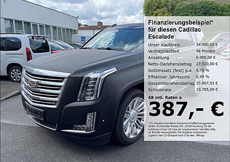 Cadillac Escalade 6.2 V8 Platinum Europamodel DVD-Multimedia 7-Sitze