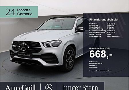 Mercedes-Benz GLE 400 gebraucht kaufen Mercedes-Benz GLE 400 d 4MATIC AMG Night Distronic Pano AHK *top*
