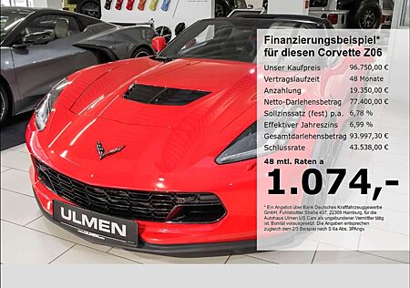 Chevrolet Corvette Z06 6.2 V8 3LZ EU-Modell Klappe HUD Bose Competition