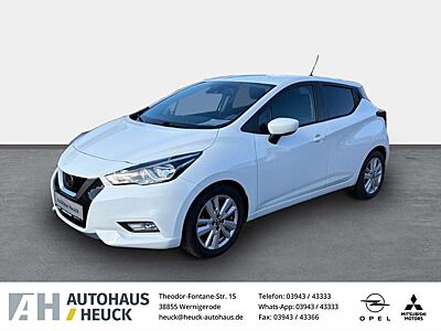 Nissan Micra N-WAY 1.0 EU6d-T Klimaautom DAB SHZ Spurhalteass.