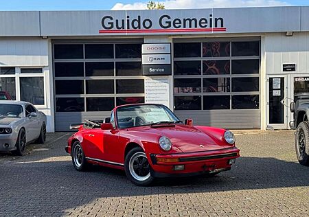 Porsche 911 Carrera 3.2 SC Cabrio luftgekühlt H-Zulassung, §21