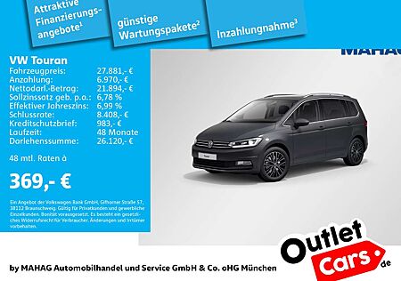 VW Touran Volkswagen 2.0 TDI Highline 7-Sitze LED Navi AHK Sta