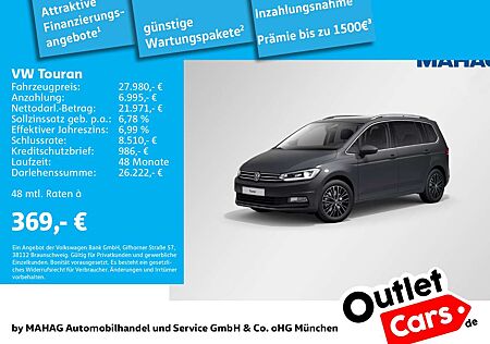 VW Touran Volkswagen 2.0 TDI Highline 7-Sitze LED Navi AHK Sta
