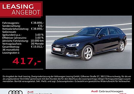 Audi A4 Avant 35 TDI NAVI ACC Leder virtual+ Advanced