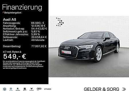 Audi A8 60 TFSIe quattro S Line HuD*Pano*air*Nacht*