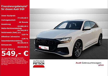 Audi SQ8 4.0 TFSI quattro S line AHK Matrix Pano B&O