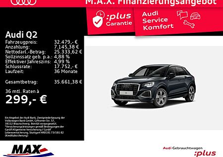 Audi Q2 35 TFSI ADVANCED LED+AHK+KAMERA+MMI NAVI+VCP+