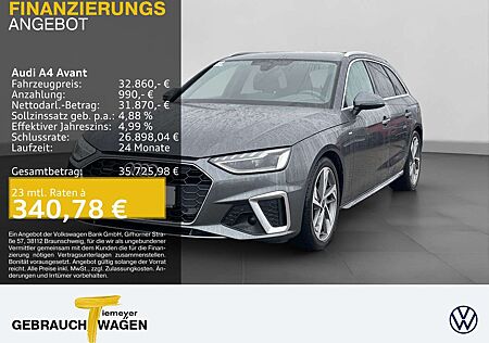 Audi A4 40 TFSI Q 2x S LINE LED PDC NAVI+ AHK