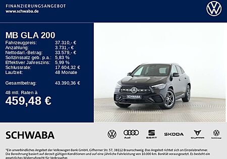 Mercedes-Benz GLA 200 AMG Line *LED*NAV*AHK*ACC*R-KAM*8-fach*