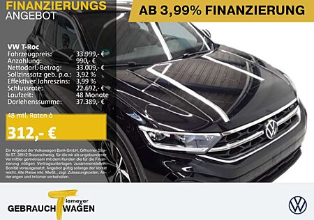 VW T-Roc Volkswagen 1.5 TSI DSG R-LINE LM19 ST.HEIZ IQ.LIGHT A