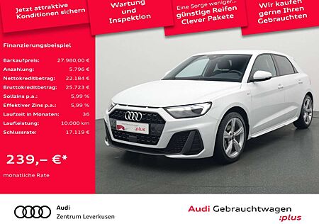 Audi A1 Sportback 35 S line KLIMA NAVI LED ACC SHZ