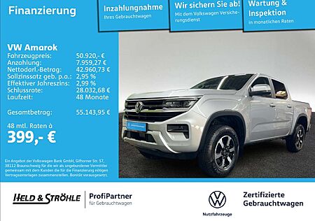 VW Amarok Volkswagen Style 3.0 TDI 4M ACC AHK DIFF MATRIX NAVI