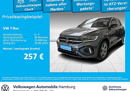 VW T-Roc Volkswagen 2.0 TDI R-Line DSG Navi AHK Kamera LED