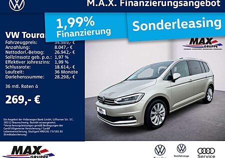 VW Touran Volkswagen 2.0 TDI DSG HIGHLINE 7SITZE+LED+KAMERA+AH
