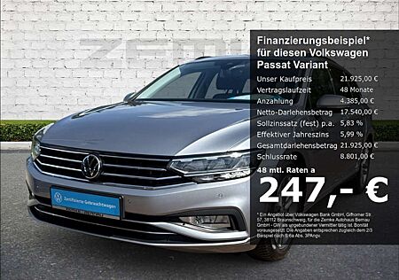 VW Passat Variant Volkswagen 1.5 TSI DSG Business AHK-klappbar Navi LED Kurvenl