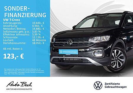 VW T-Cross Volkswagen 1.0 TSI ACTIVE, Navi, App-Connect, Klima