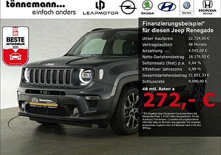 Jeep Renegade S-EDITION MHEV DCT+LED+NAVI+RÜCKFAHRKAMERA+SITZ-/L