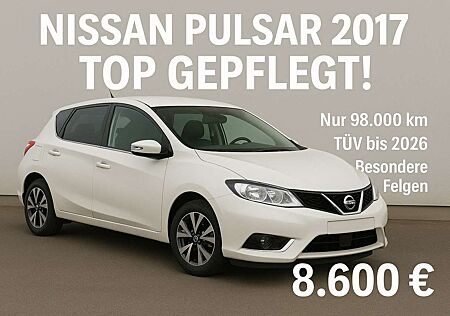 Nissan Pulsar 2017 - Top gepflegt!
