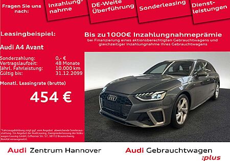 Audi A4 40 TFSI S line Kamera virtual Navi LED
