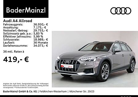 Audi A4 Allroad 45 TFSI S tronic StdHzg AHK Kam.