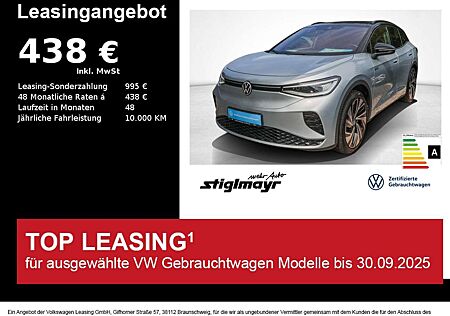 VW ID.4 Volkswagen GTX AHK+Head-Up+IQ-LIGHT+PANORAMA+ALU 21´