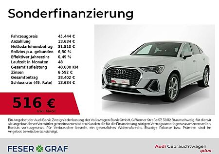 Audi Q3 Sportback 40 TFSI qu S Line Leder,Navi,LED,