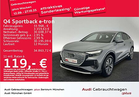 Audi Q4 e-tron 40 S line ACC/Virtual/Navi+/