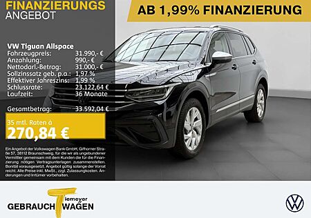 VW Tiguan Allspace Volkswagen 1.5 TSI DSG LIFE 7-SITZE NAVI AH