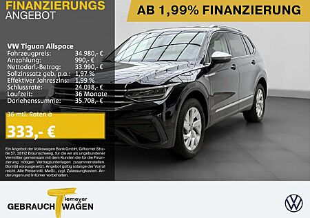 VW Tiguan Allspace Volkswagen 1.5 TSI DSG LIFE 7-SITZE NAVI AH