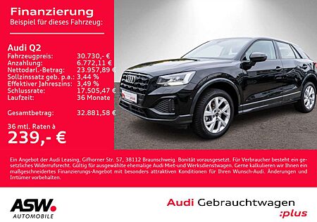 Audi Q2 advanced 35TDI Stronic NAVI LED ACC RFK LEDER